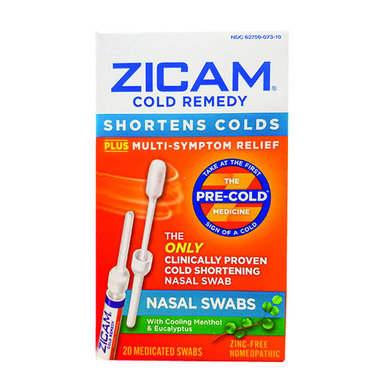 Picture of Zicam cold remedy nasal swabs 20 ct.