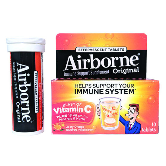 Picture of Airborne original orange tablets 10 ct.