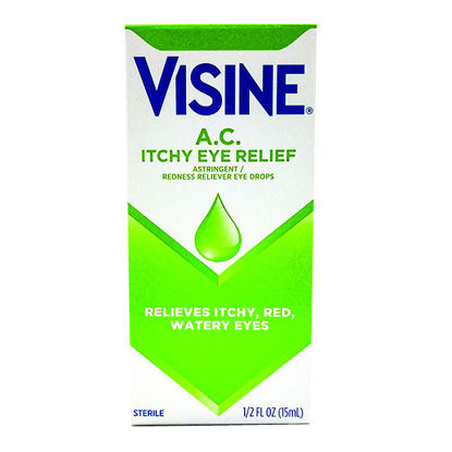 Picture of Visine A.C. seasonal itching 0.5 fl. oz.