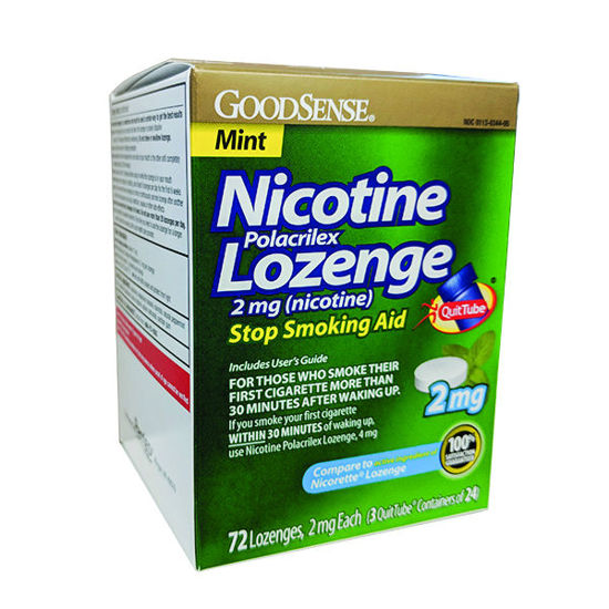 Picture of Nicotine lozenges 2mg - 72 ct.