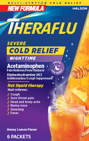 Picture of Theraflu nighttime severe cough & cold 6 ct.